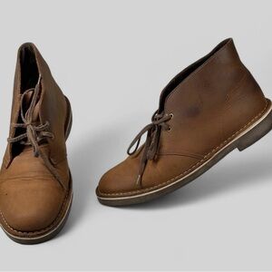 Clarks Bushacre Brown Chukka Boots